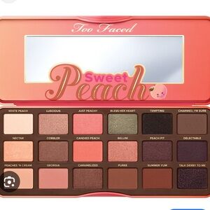 Too Faced Sweet Peach eyeshadow palette